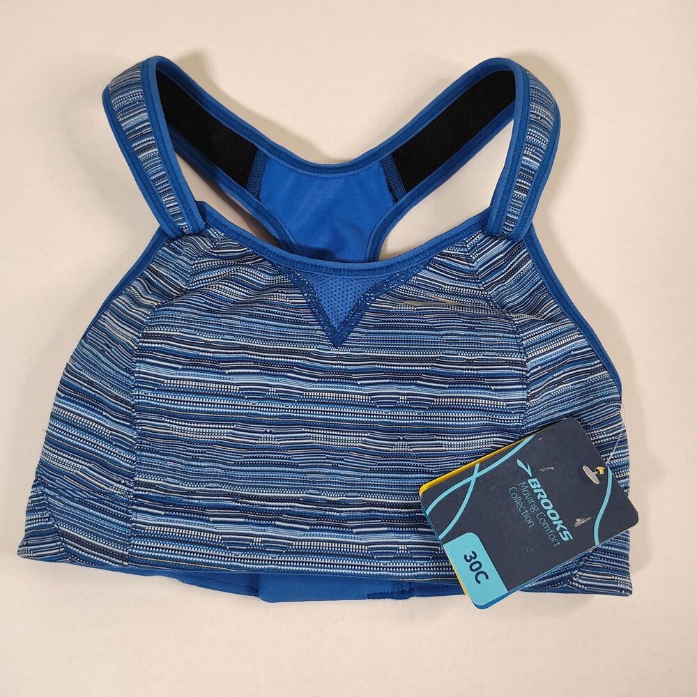 NWT Size 30C Brooks "Rebound Racer" Sports Bra